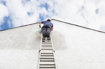 Peinture extérieure à Aubenasson — façades et ravalement